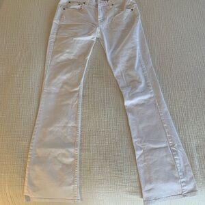 Levi's Women's Cream Flare Jeans